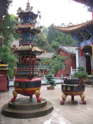 Kunming - Temple des Bambous (Qiongzhu si)