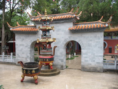 Kunming - Temple des Bambous (Qiongzhu si)