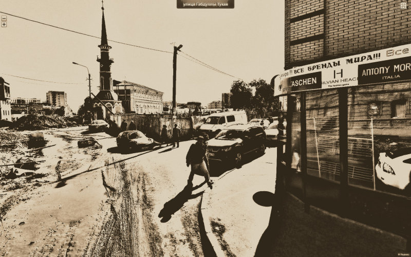 Tukaya Street, Kazan (Central Market area)
