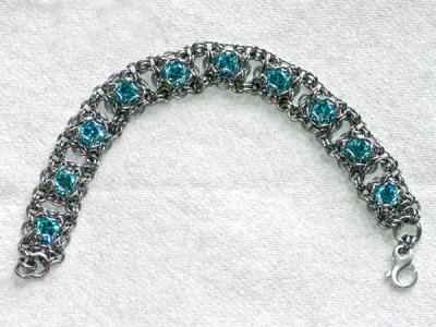 SMALL  -  CELTIC LABRYINTH BRACELET  blue.jpg
