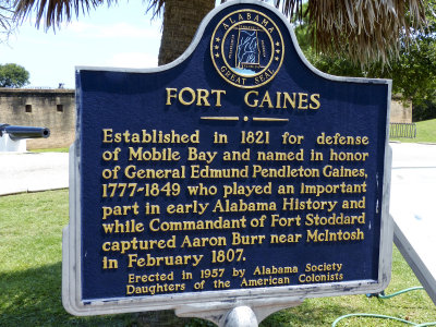 Fort Gaines Alabama - 2013