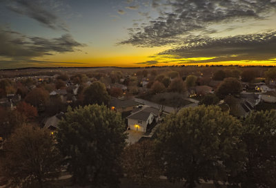 Fall Sunset