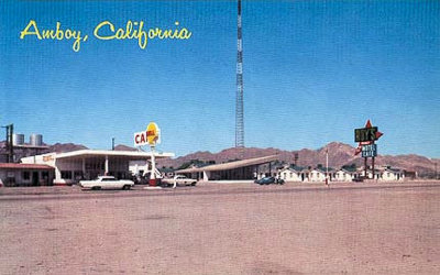 Contemporary postcard showing Roy's in its heyday. 