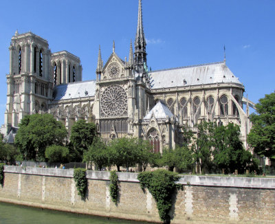 The Cathedrale de Notre Dame.  