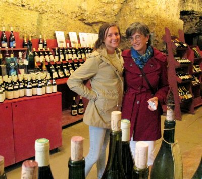A completely unique wine-tasting experience at the Caves Duhard. 