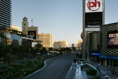 Strip in the Early Morning