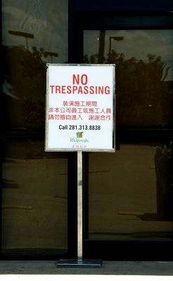 EVERYWHERE A SIGN