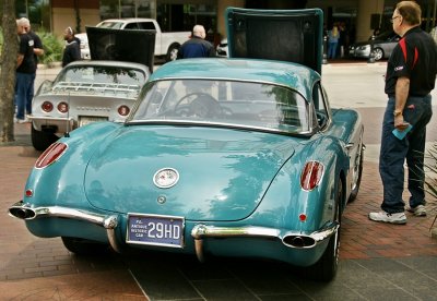 Corvette Show in the Square