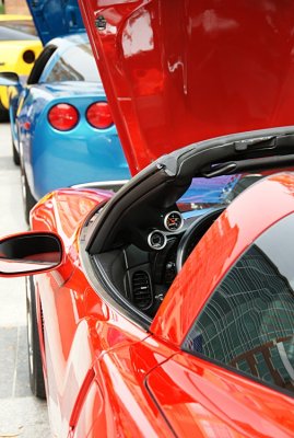 Corvette Show in the Square