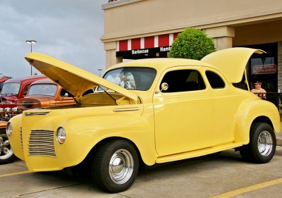 Yellow Hotrod