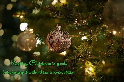 Sharing Christmas