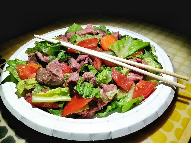 Sliced Beef Salad