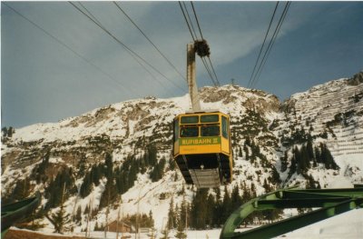 Rfikopf Tramway in Lech,Austria