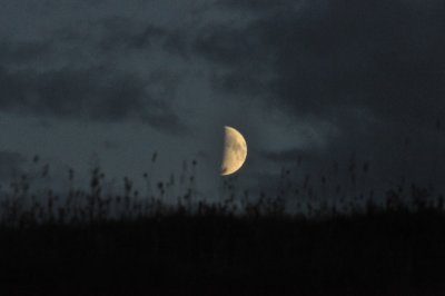 Moon over Durness