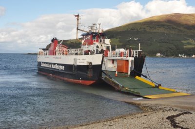 Arriving in Lochranza