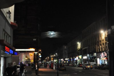 Moon over Sauchiehall Street 