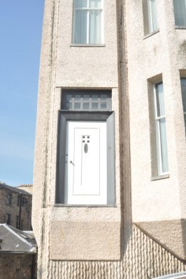 Original entrance to Mackintosh's House 