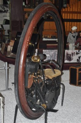 World's first motorized monowheel