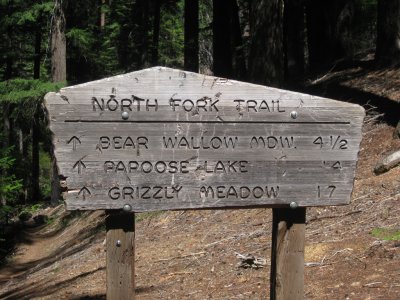 Papoose-Grizzly Lake NF Trinity River Loop