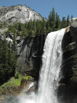 N.L.T. Hiking Yosemite Nevada Fallls - 6/29/13