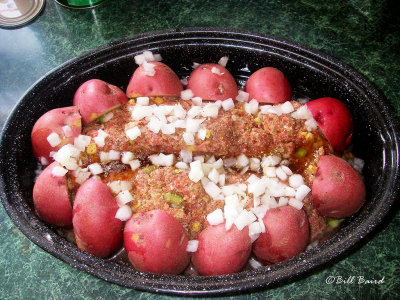 Meatloaf and Potatoes