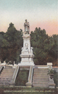 Confederate Monument, Greenwood Cemetery