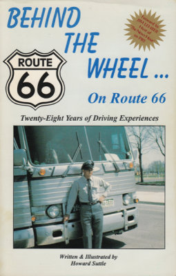 Behind The Wheel On Route 66 by Howard Suttle