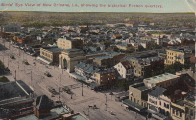 Birds Eye View of New Orleans