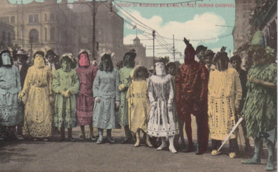 Group Of Maskers 