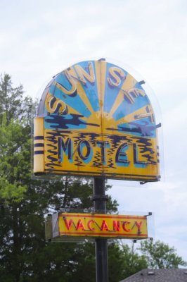 Sunset Motel Sign
