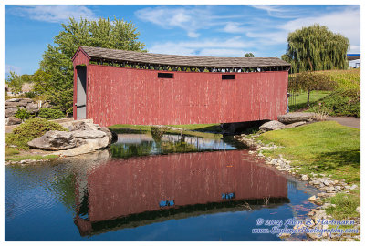 38-36-b Lancaster County, Willow Valley Covered Bridge