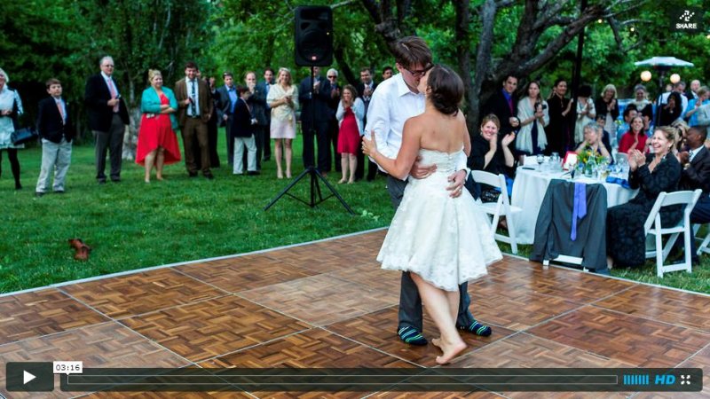 Kate and Davids First Dance
