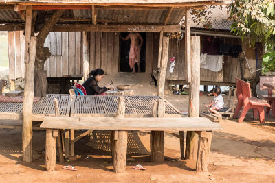 Metalwork community northwest of Phnom Penh