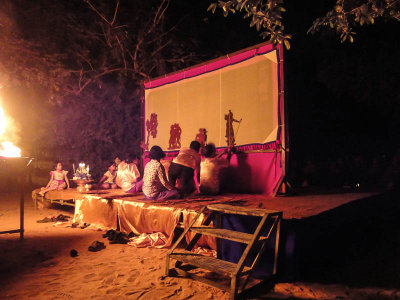 Puppet theater, Siem Reap