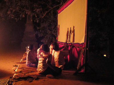 Puppet theater, Siem Reap