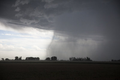 Rainstorm approaching Yellowstone