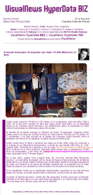 El Honorable Senado de la Nacin  homenaje al explorador argentino Emilio Scotto  - VISULANEWS_MARIO PINCUS