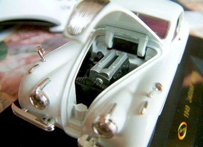 Under bonnet detail