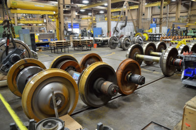 Many wheels