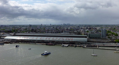 View onto CS from A'DAM tower