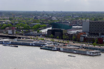 View onto NEMO from A'DAM tower