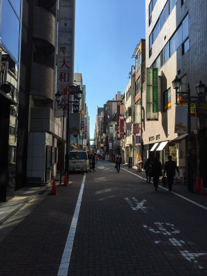 Ginza side street