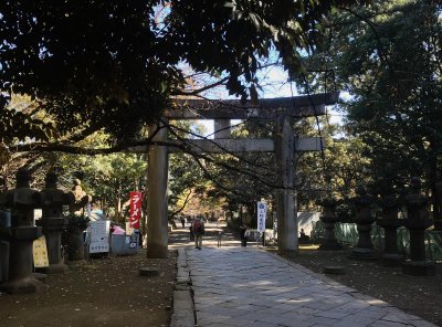 Shinto  shrine at Ueno Park