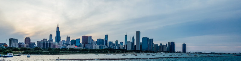 Chicago, View from Shedd Aquarium