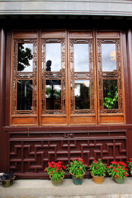 Windows, Lan Su Chinese Garden, Portland, Oregon