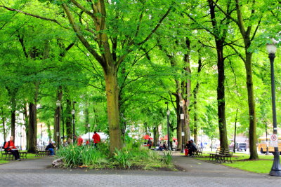 South Park Blocks, Portland, Oregon