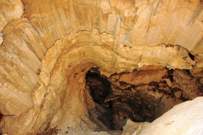 Bottomless pit, New Entrance Tour, Mammoth Cave National Park, Kentucky