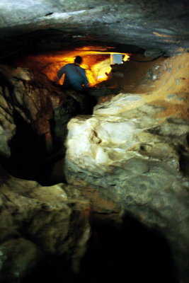 Fat Man's Misery, Historic tour, Mammoth Cave National Park, Kentucky