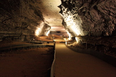 Passageway, Historic Tour, Mammoth Cave National Park, Kentucky