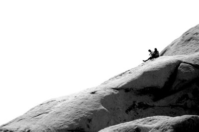 Rock Climbers, Joshua Tree National Park, California